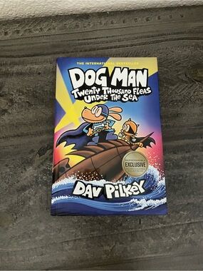 Dog Man: Twenty Thousand Fleas Under the Sea - Blue Book